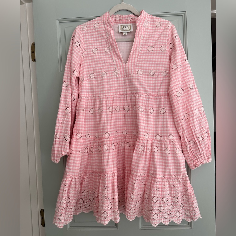 Sail to Sable mini eyelet dress XS